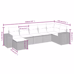 VidaXL 3264468 ensemble de meubles de jardin - Vue supplémentaire 4