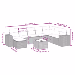 VidaXL 3264511 ensemble de meubles de jardin - Vue supplémentaire 4