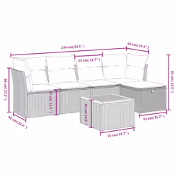 VidaXL 3264710 ensemble de meubles de jardin - Vue supplémentaire 4