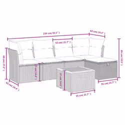 VidaXL 3264712 ensemble de meubles de jardin - Vue supplémentaire 4