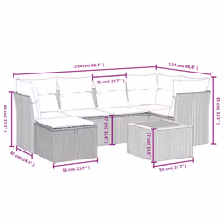 VidaXL 3264726 ensemble de meubles de jardin - Vue supplémentaire 4