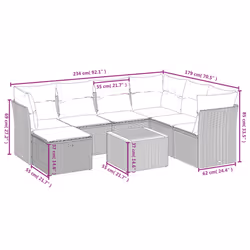 VidaXL 3264740 ensemble de meubles de jardin - Vue supplémentaire 4