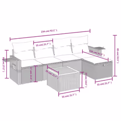 VidaXL 3264941 ensemble de meubles de jardin - Vue supplémentaire 4