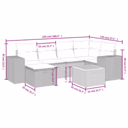 VidaXL 3265176 ensemble de meubles de jardin - Vue supplémentaire 4