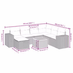 VidaXL 3265189 ensemble de meubles de jardin - Vue supplémentaire 4