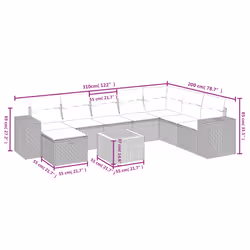 VidaXL 3265206 ensemble de meubles de jardin - Vue supplémentaire 4