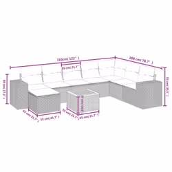VidaXL 3265209 ensemble de meubles de jardin - Vue supplémentaire 4