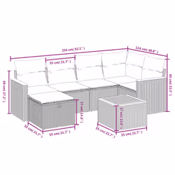 VidaXL 3265300 ensemble de meubles de jardin - Vue supplémentaire 4