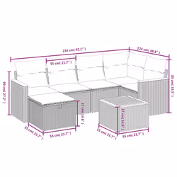 VidaXL 3265301 ensemble de meubles de jardin