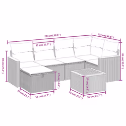 VidaXL 3265302 ensemble de meubles de jardin - Vue supplémentaire 4
