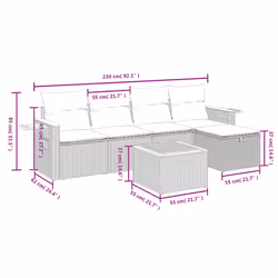 VidaXL 3265500 ensemble de meubles de jardin - Vue supplémentaire 4