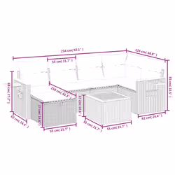 VidaXL 3265517 ensemble de meubles de jardin - Vue supplémentaire 4