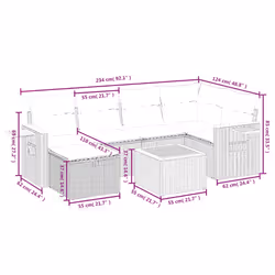 VidaXL 3265518 ensemble de meubles de jardin - Vue supplémentaire 4