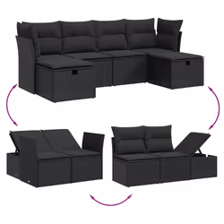 VidaXL 3265773 ensemble de meubles de jardin