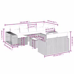 VidaXL 3266236 ensemble de meubles de jardin - Vue supplémentaire 4