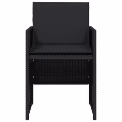 VidaXL 4007436 chaise d'extérieur Terrace Siège rembourré Polyuréthane, Acier Noir - Vue supplémentaire 5