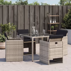 VidaXL 4007440 chaise d'extérieur Terrace Siège rembourré Polyuréthane, Acier Anthracite - Vue supplémentaire 4