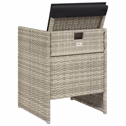VidaXL 4007440 chaise d'extérieur Terrace Siège rembourré Polyuréthane, Acier Anthracite - Vue supplémentaire 7