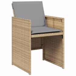 VidaXL 4007441 chaise d'extérieur Terrace Siège rembourré Polyuréthane, Acier Gris