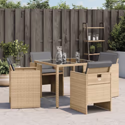 VidaXL 4007441 chaise d'extérieur Terrace Siège rembourré Polyuréthane, Acier Gris - Vue supplémentaire 4