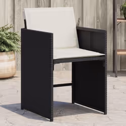 Détendez-vous et profitez de l'extérieur dans ces confortables chaises de jardin ! Matériau durable : la résine tressée, égal ...