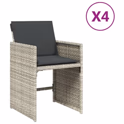 VidaXL 4007460, Terrace, Siège rembourré, Polyuréthane, Acier, Anthracite, 110 kg, 505 mm