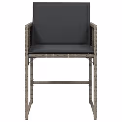 VidaXL 4007477 chaise d'extérieur Terrace Siège rembourré Polyuréthane, Acier Gris - Vue supplémentaire 5
