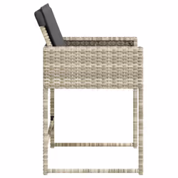 VidaXL 4007480 chaise d'extérieur Terrace Siège rembourré Polyuréthane, Acier Anthracite - Vue supplémentaire 6
