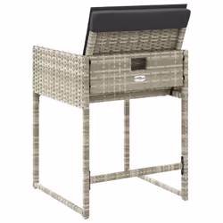 VidaXL 4007480 chaise d'extérieur Terrace Siège rembourré Polyuréthane, Acier Anthracite - Vue supplémentaire 7