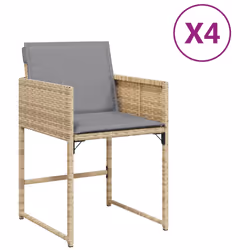 VidaXL 4007481, Terrace, Siège rembourré, Polyuréthane, Acier, Gris, 110 kg, 505 mm