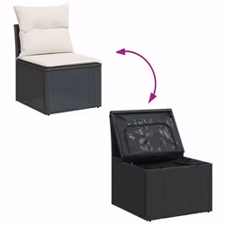 VidaXL 3274706 ensemble de meubles de jardin - Vue supplémentaire 7