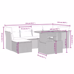 VidaXL 3275481 ensemble de meubles de jardin - Vue supplémentaire 4