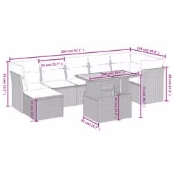 VidaXL 3275484 ensemble de meubles de jardin - Vue supplémentaire 4