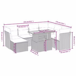 VidaXL 3275491 ensemble de meubles de jardin - Vue supplémentaire 4