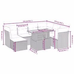VidaXL 3275495 ensemble de meubles de jardin - Vue supplémentaire 4