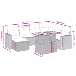 VidaXL 3275604 ensemble de meubles de jardin - Vue supplémentaire 4