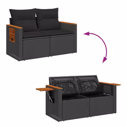 VidaXL 3276142 ensemble de meubles de jardin - Vue supplémentaire 8