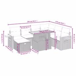 VidaXL 3276161 ensemble de meubles de jardin - Vue supplémentaire 4