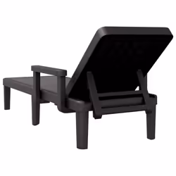 VidaXL 4008100 chaise d'extérieur Linge Siège rembourré Polypropylène (PP) Noir - Vue supplémentaire 6