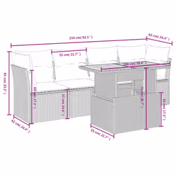 VidaXL 3270663 ensemble de meubles de jardin