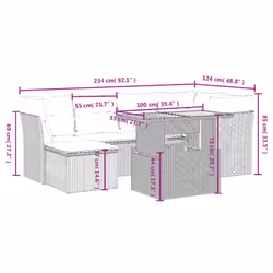 VidaXL 3270939 ensemble de meubles de jardin