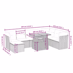 VidaXL 3270975 ensemble de meubles de jardin