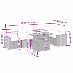 VidaXL 3271324 ensemble de meubles de jardin