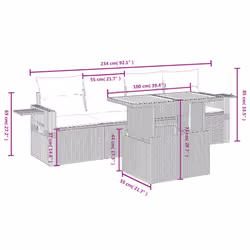 VidaXL 3271634 ensemble de meubles de jardin