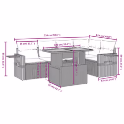VidaXL 3271741 ensemble de meubles de jardin