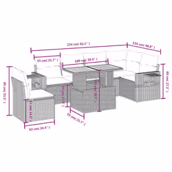 VidaXL 3271772 ensemble de meubles de jardin