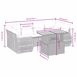 VidaXL 3272092 ensemble de meubles de jardin