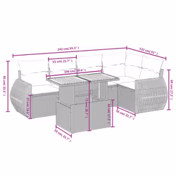 VidaXL 3272189 ensemble de meubles de jardin