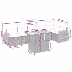 VidaXL 3272204 ensemble de meubles de jardin