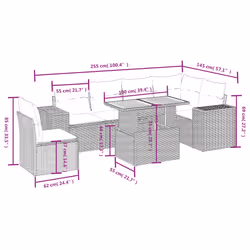 VidaXL 3272655 ensemble de meubles de jardin